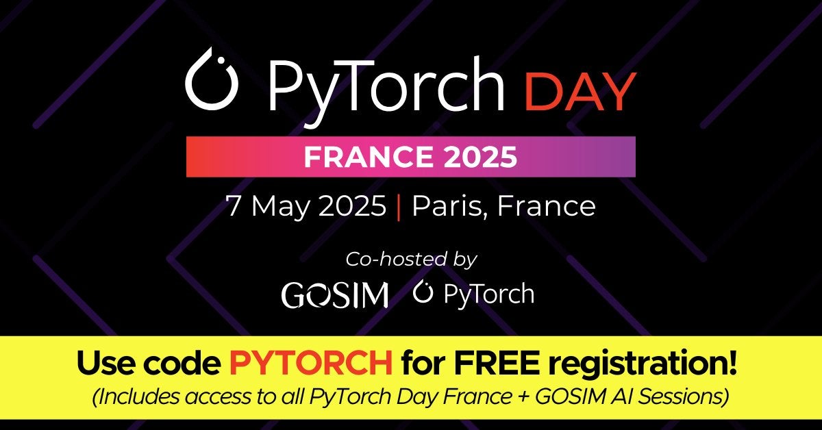 PyTorch Day France Reg