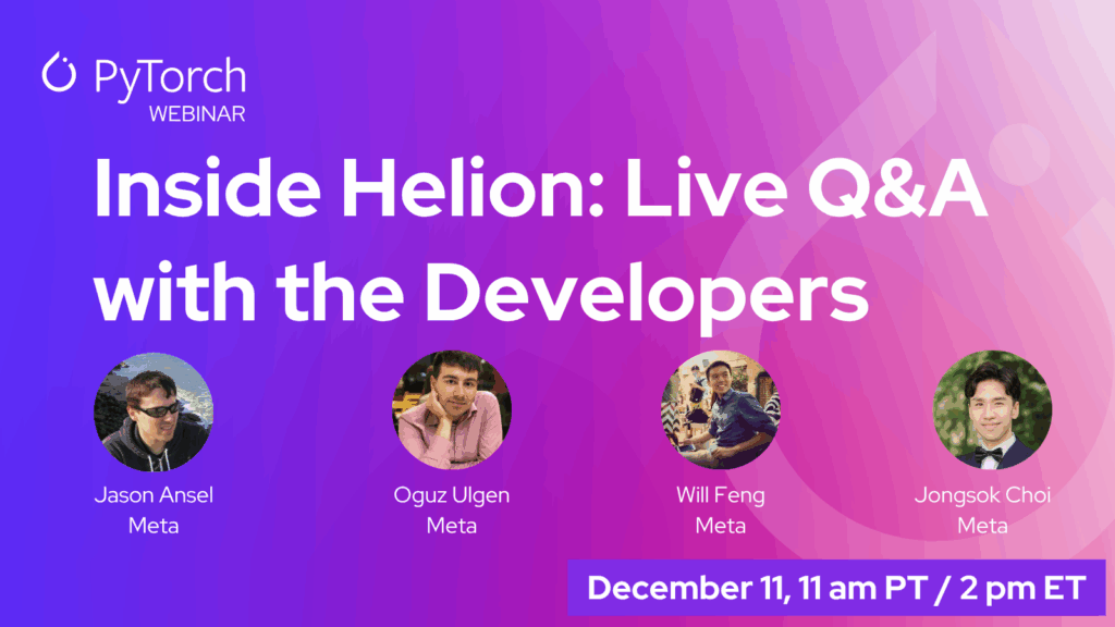 Inside Helion Live Q&A with the Developers